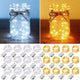 [24 Pack] 7 Feet 20 LED - Warm White + Cool White