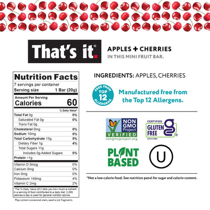 no added sugar, high in dietary fiber, non-gmo, and fat-free