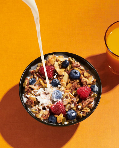 NuTrail Nut Granola Cereal – Quick Office Pantry Cereal for Busy Professional Mornings