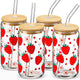 Strawberry Red - 16oz*4pcs