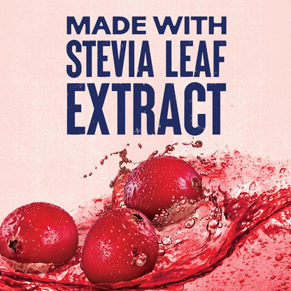 Ocean Spray® ZERO Sugar Cranberry Juice Drink – Stevia-Sweetened Productivity Beverage for Home Workspace Routines and Coffee Station Pairing