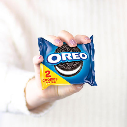 OREO Bulk Snack Packs, Pre-Portioned 2-Cookie Lunchbox Addition for Kids' School and Home Pantries