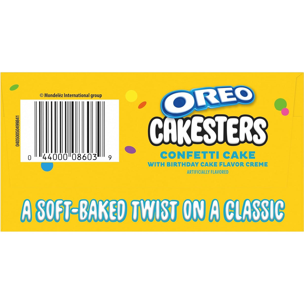 OREO Cakesters Confetti Cake Soft Snack Cakes – Office Desk Drawer Snack for Coworkers, 5 Individually Wrapped Packs