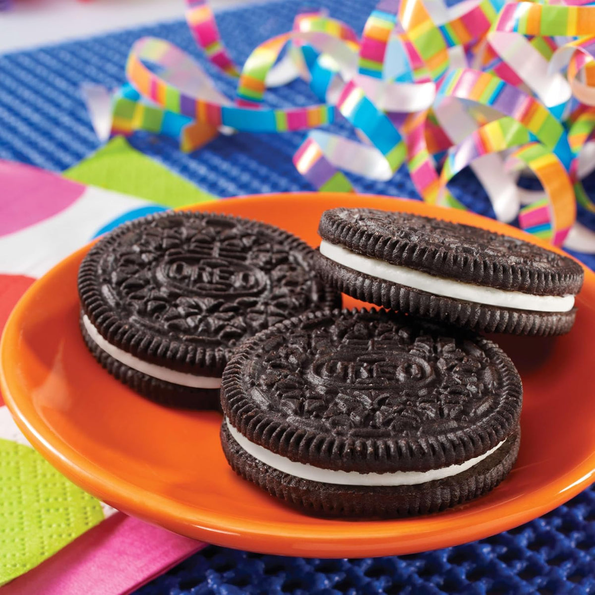 OREO Chocolate Sandwich Cookies, Family Size Variety 3-Pack – Lunchbox & Playdate Snack, Kosher Certified