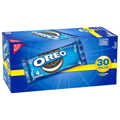 OREO Chocolate Sandwich Cookies Snack Packs – Picnic and Outdoor Party Treat, Travel-Friendly Wraps
