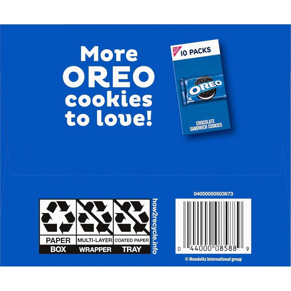 OREO Lovers Variety Pack – Road Trip Snacks for Car Cup Holders, 20 Single-Serve Packs