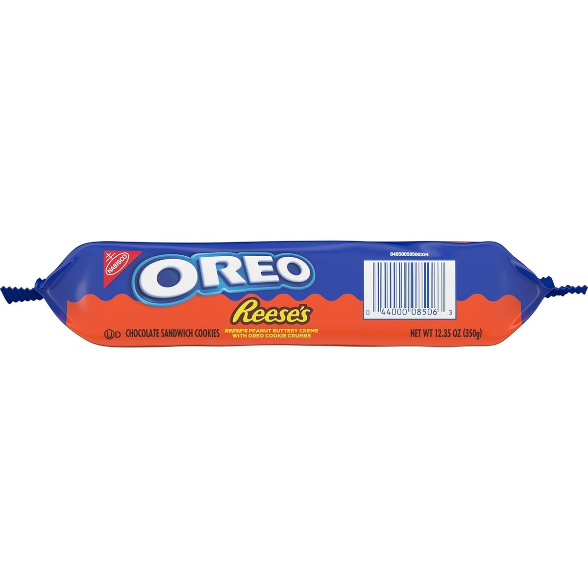 OREO REESE'S Peanut Butter Creme Cookies – Portable Snack for Camping and Hiking Trips, Kosher Cookies, 12.35 oz