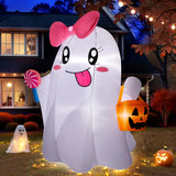 zukakii Whimsical Ghost with Lollipop – Memorable Seasonal Gift for Holiday Housewarmings and Grandchildren