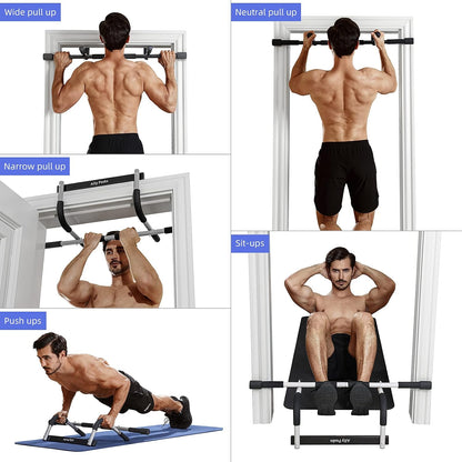 portable 1.83 kg design with double-hole bend for precise door-frame thickness matching
