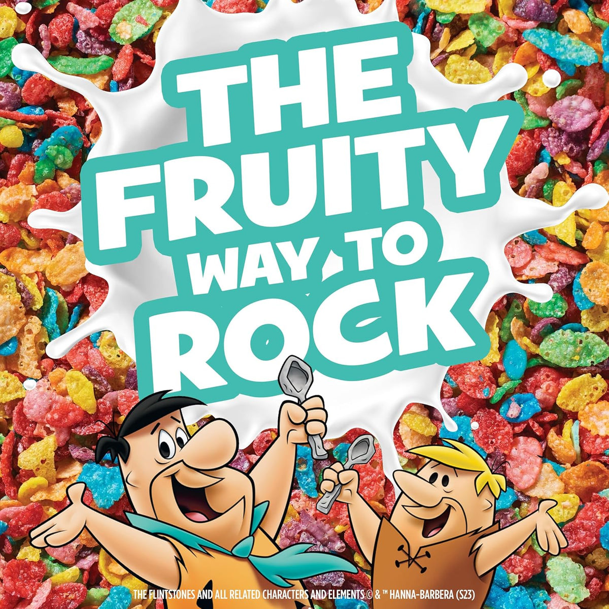 Post Fruity PEBBLES Marshmallow Cereal – Playful Breakfast Centerpiece for Family Home Decor