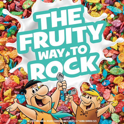 Post Fruity PEBBLES Marshmallow Cereal – Playful Breakfast Centerpiece for Family Home Decor