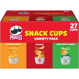 Pringles Potato Crisps Chips, 19.3oz Variety Snack Pack, Bulk Pantry Restock for Workplace Cravings and Team Snack Stash