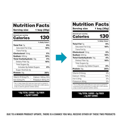 Quest Nutrition Cheese Crackers – Carry-On Friendly Low-Carb Snack for Flights, Zesty Ranch 4-Count
