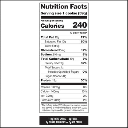Quest Nutrition Chocolate Chip Protein Cookie – Post-Hike Refuel Cookie for Outdoor Endurance, 7 Flavor Variety