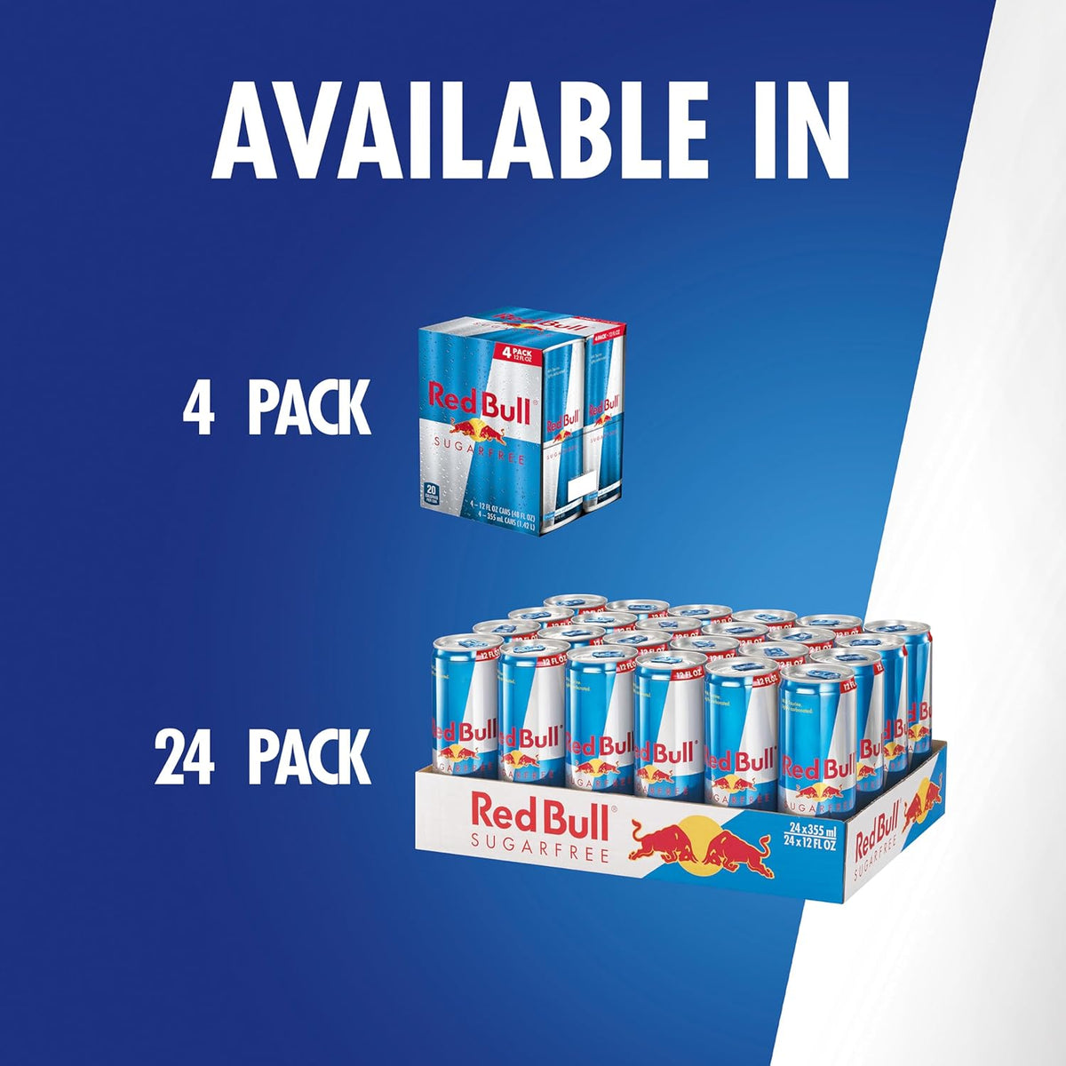 Red Bull Sugar Free Energy Drink – Esports and Streaming Studio Energy Supply for Marathon Sessions, Pack of 24