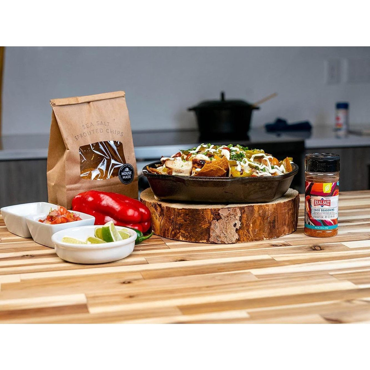 Redmond Real Salt Taco Seasoning – Organic Seasoning Sampler Gift for the Foodie in Your Life