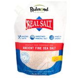 REDMOND Real Sea Salt - Versatile Outdoor Salt for Campfire Meals, Tailgate Cooking, and Overland Travel, 26 oz Pouch