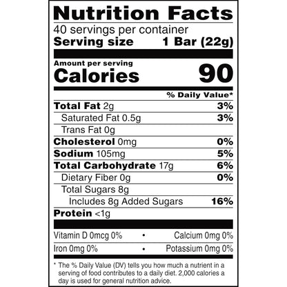 Rice Krispies Treats Original Cereal Bars – Better-for-You Lighter Treat for Afternoon Cravings, Bulk 40-Count Box