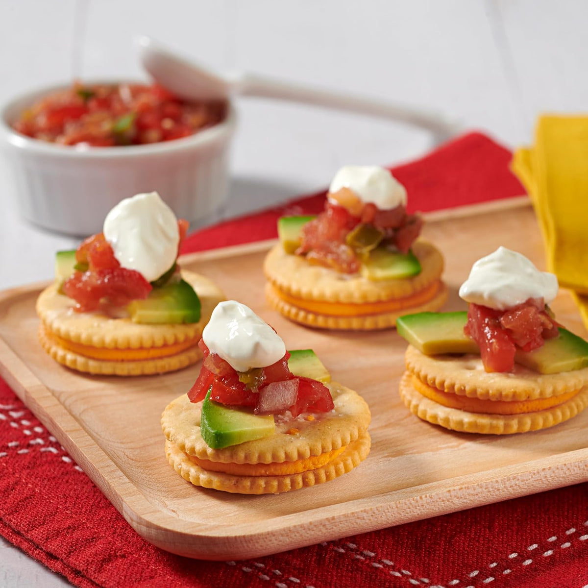 RITZ Cheese Sandwich Crackers – Kid-Friendly Pantry Staple for Lunchboxes and After-School Snacking, 48 Packs