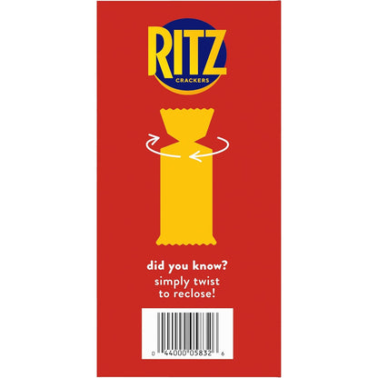 RITZ Original Crackers – Wholesome Hors d'Oeuvres Base for Entertaining with Confidence