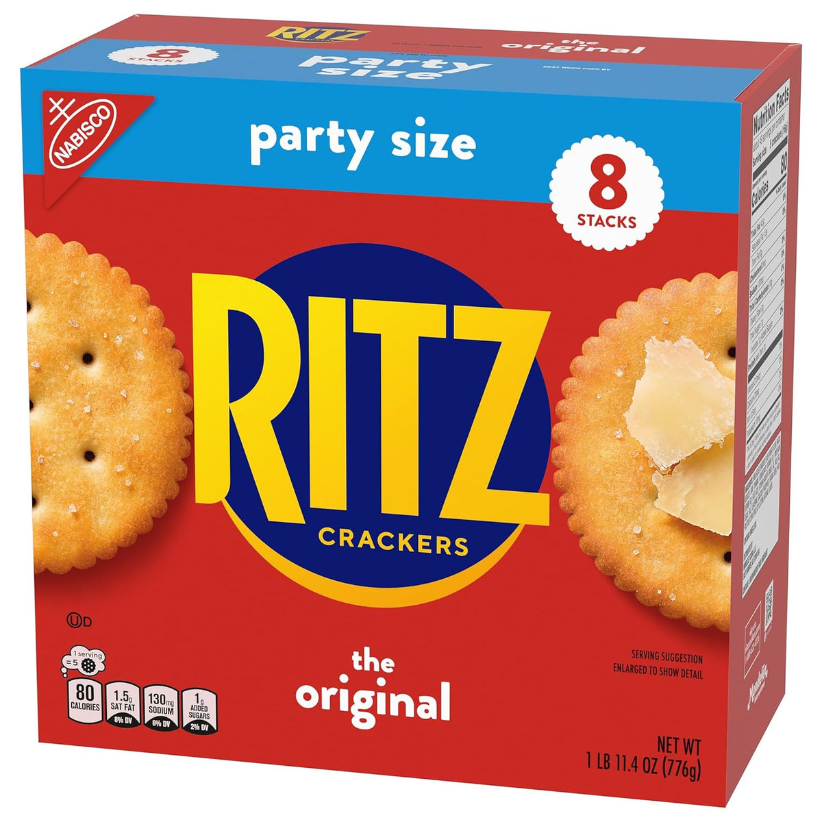 RITZ Original Crackers – Wholesome Hors d'Oeuvres Base for Entertaining with Confidence