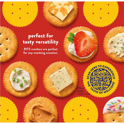 RITZ Original Crackers – Wholesome Hors d'Oeuvres Base for Entertaining with Confidence