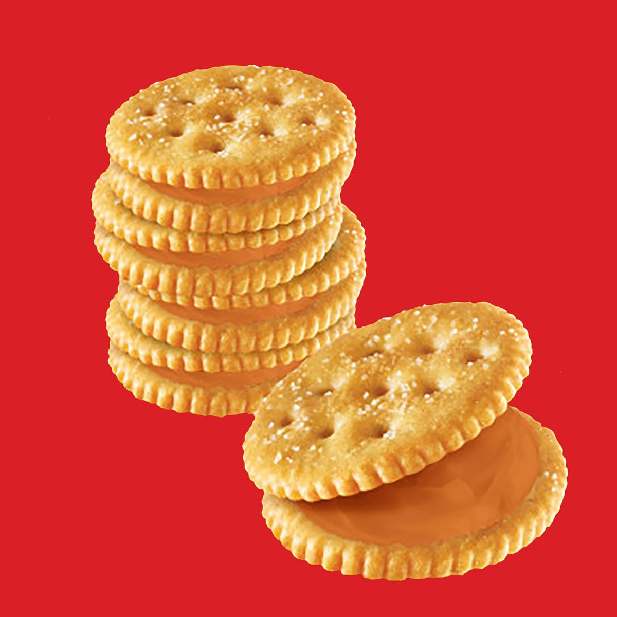 RITZ Peanut Butter Sandwich Crackers – Individually Wrapped Kids Snacks for Lunchboxes and Playdates
