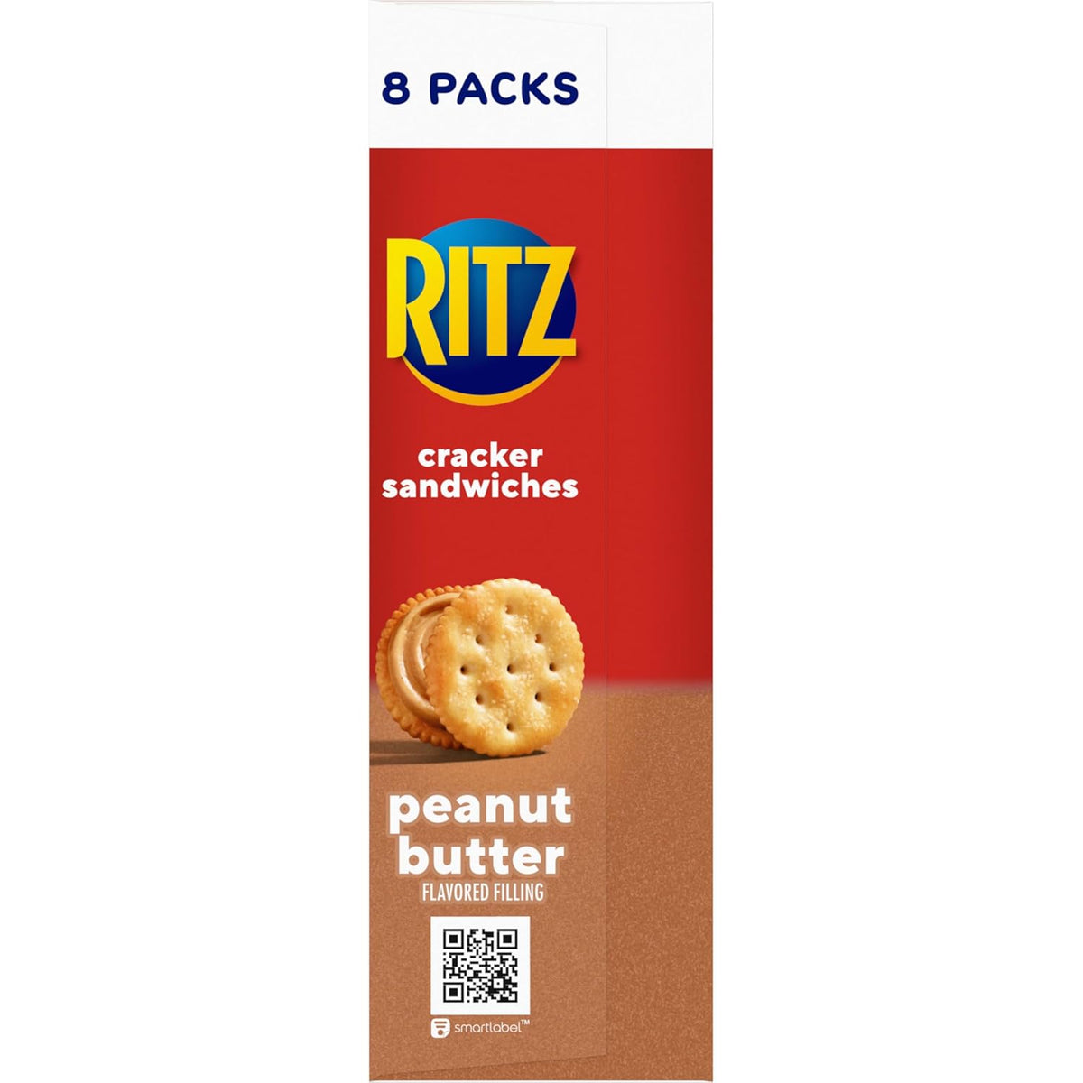 RITZ Peanut Butter Sandwich Crackers – Individually Wrapped Kids Snacks for Lunchboxes and Playdates