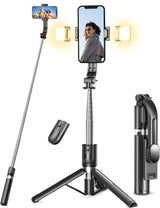 [Brand] Travel Selfie Stick Tripod with Wireless Remote – Anniversary and Valentine's Day Gift for Couples Who Vlog