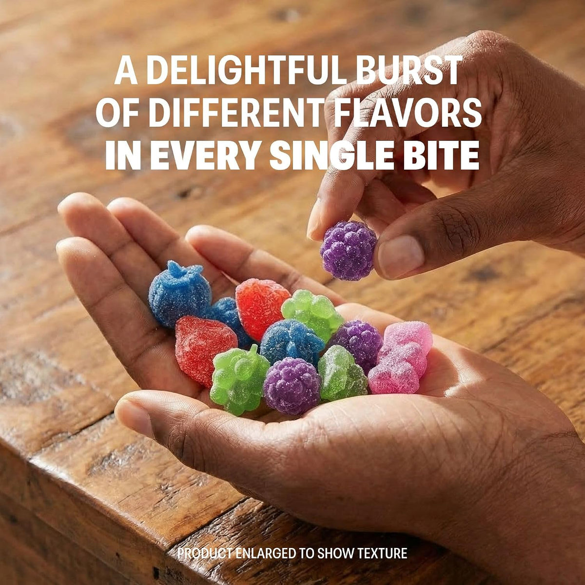 Shameless Snacks Berry Blast Gummy Candy – Gluten-Free Lunchbox Snack Safe for School and Home