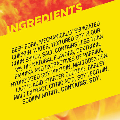 shelf-stable smoked sausage format that does not require refrigeration until opened