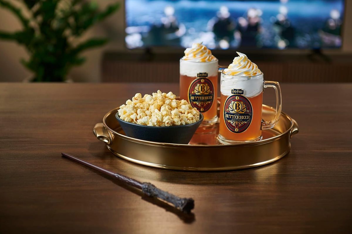 SkinnyPop Butterbeer Popcorn – Cozy Holiday Stocking Stuffer for Potterheads, Gluten Free Vegan Snack