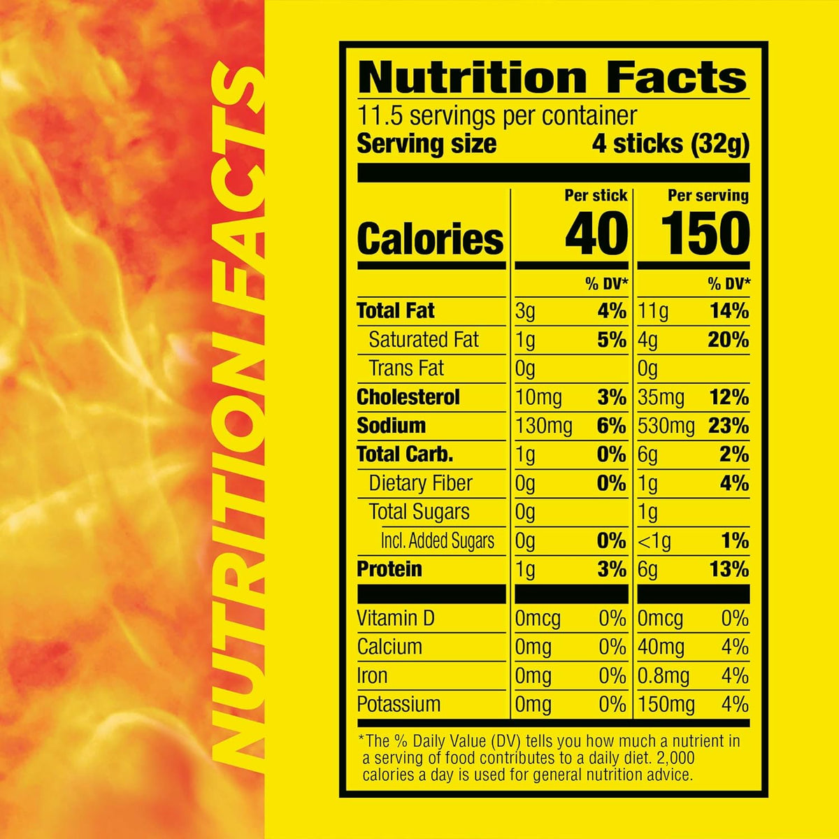 Slim Jim Smoked Meat Sticks – No-Refrigeration Snack Sticks for Patio Lounging and Backyard Cookouts