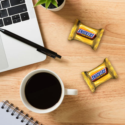 SNICKERS Peanut Butter Squared Halloween Treats for Party Favors and Gift Bags, Individually Wrapped 11.5oz