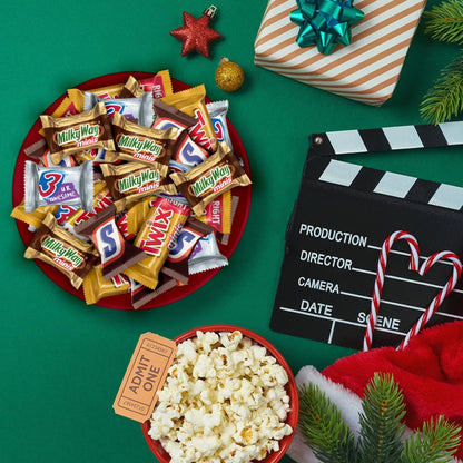 SNICKERS, TWIX, MILKY WAY & 3 MUSKETEERS Minis Variety Pack – Single-Bag Assortment for Intentional Party Hosts