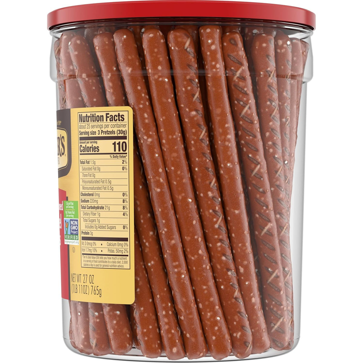 Snyder's of Hanover Pretzel Rods – Allergen-Safe Snack Made in a Peanut-Free Facility for Sensitive Households