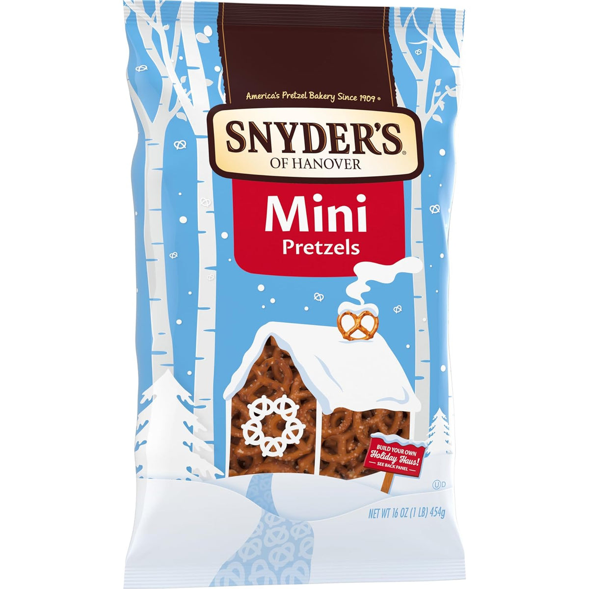 Snyder's of Hanover Sourdough Pretzel Snaps – Guilt-Free Office Snack for Desk Drawers