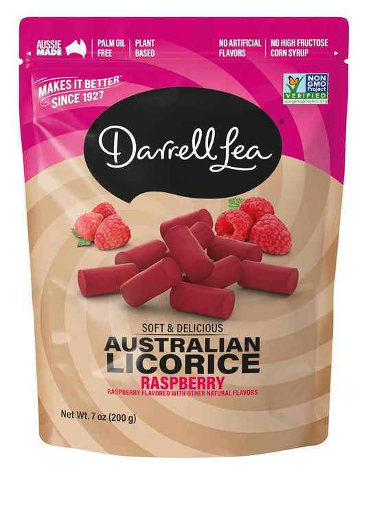 soft and chewy licorice texture (brand trademark bite)