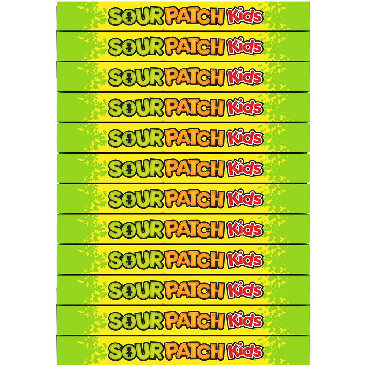 SOUR PATCH KIDS Soft & Chewy Candy, 12-Pack 3.5 oz Boxes for Camping Trips and Road Trip Snacking