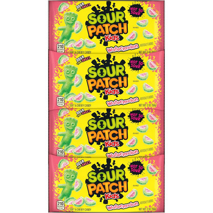 SOUR PATCH KIDS Watermelon Soft Candy – Grab and Go Treats for Sports Practice Bags, Hiking Packs and Beach Days