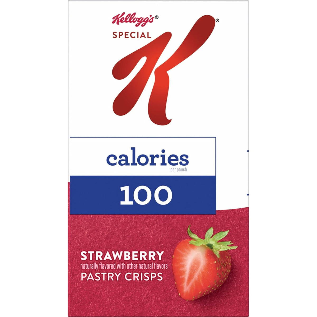 Special K Bar Pastry Crisps, Strawberry – No Synthetic Dye Snack Parents Can Trust in Backpacks