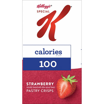 Special K Bar Pastry Crisps, Strawberry – No Synthetic Dye Snack Parents Can Trust in Backpacks