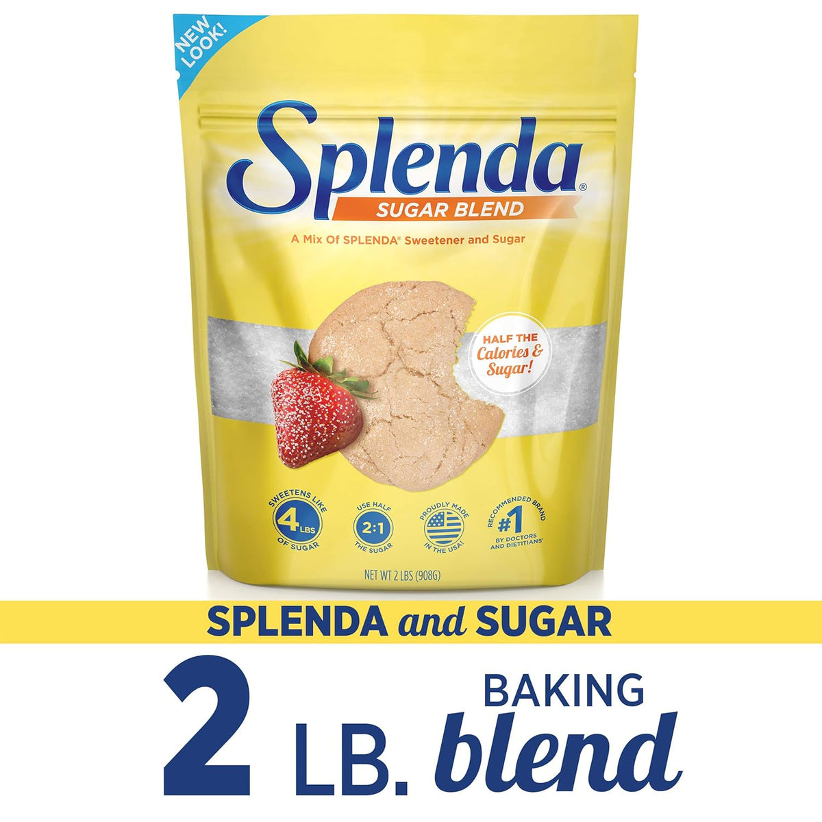 SPLENDA Low Calorie Baking Sweetener – One Simple Half Cup Swap for Cleaner Ingredient Lists