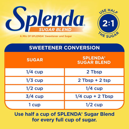SPLENDA Low Calorie Baking Sweetener – One Simple Half Cup Swap for Cleaner Ingredient Lists