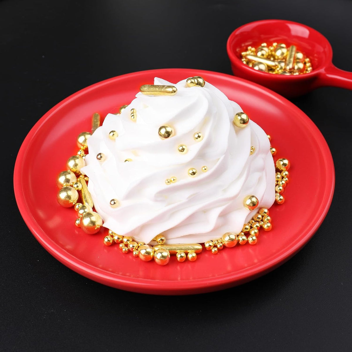 Sprinkles – Child-Friendly Gold and Silver Star Sprinkles for School Party Cookies, 4.6oz Pack