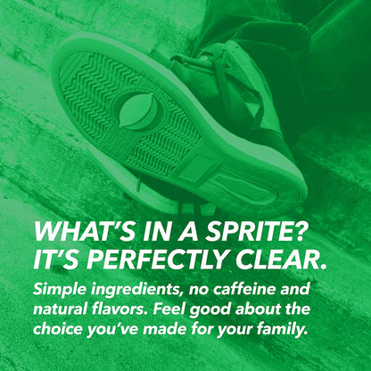 Sprite Lemon Lime Soda – Caffeine-Free Soft Drink for All-Day and Evening Sipping, 12 fl oz, 6 Pack