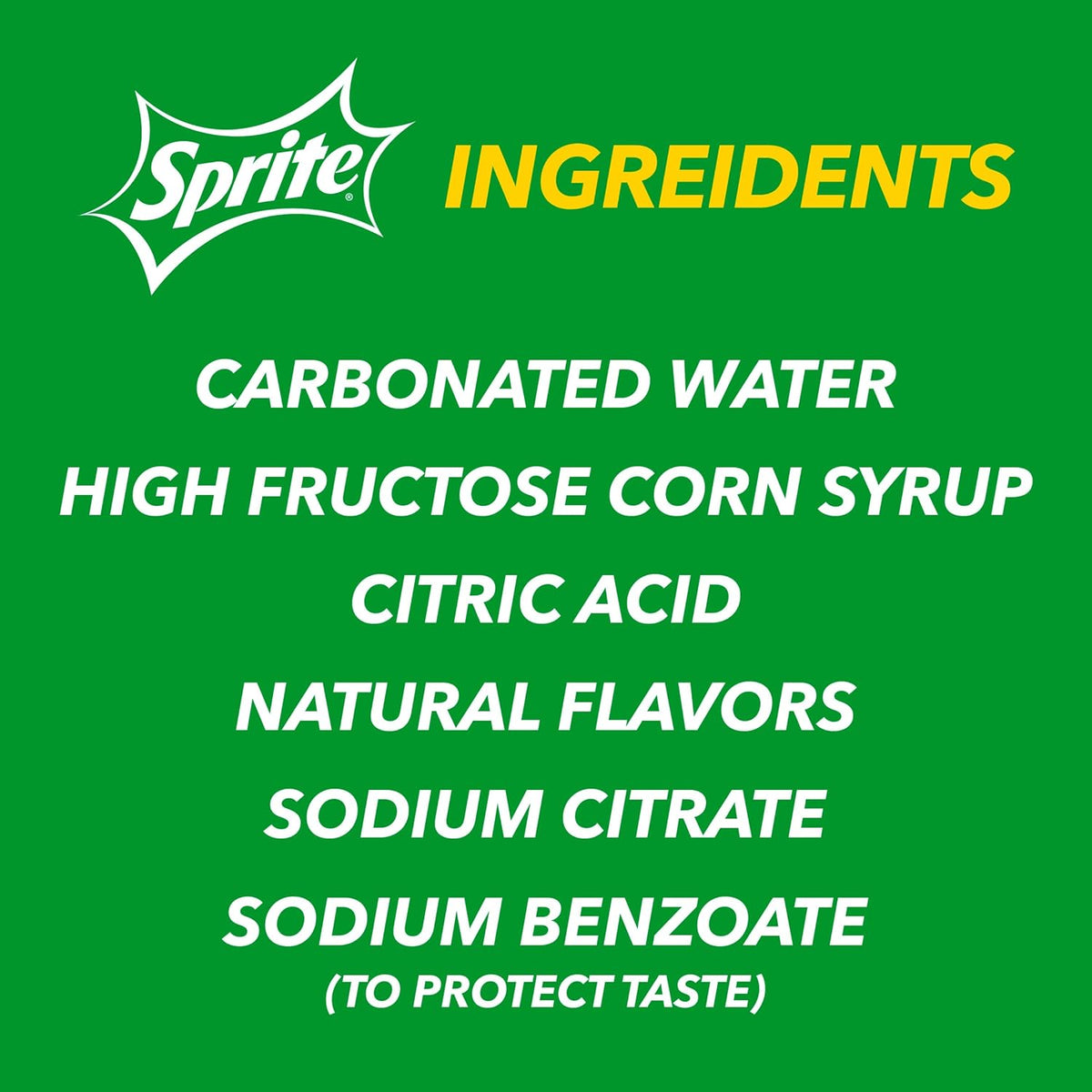 Sprite Lemon Lime Soda – Caffeine-Free Soft Drink for All-Day and Evening Sipping, 12 fl oz, 6 Pack