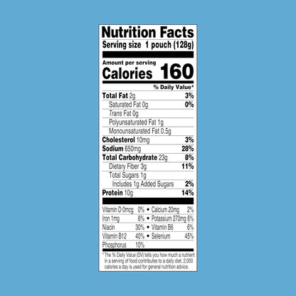 StarKist Smart Bowls Mediterranean Tuna Bowl 4.5 oz Retort Pouch – One Pouch Meal Replacement to Simplify Dorm Pantry Stocking