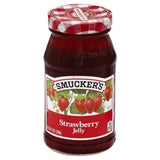 Smucker's Strawberry Jelly – Seedless Strawberry Spread Made with Real Fruit Juice, 12 oz