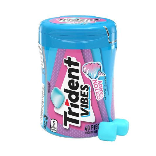 sugar-free formula sweetened with xylitol and sorbitol, 5 calories per piece